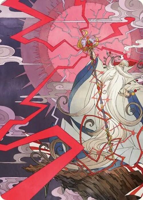 Summon: Esper Ramuh Art Card [FINAL FANTASY Art Series] | Gear Gaming Bentonville