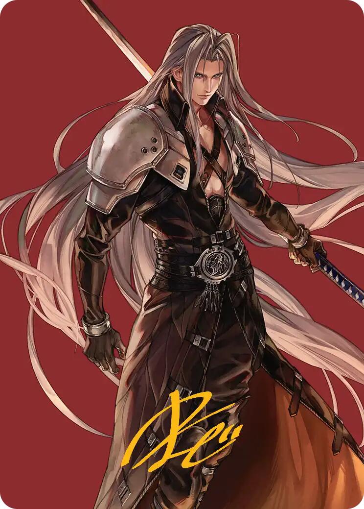 Sephiroth, Fabled SOLDIER Art Card (Gold-Stamped Signature) [FINAL FANTASY Art Series] | Gear Gaming Bentonville
