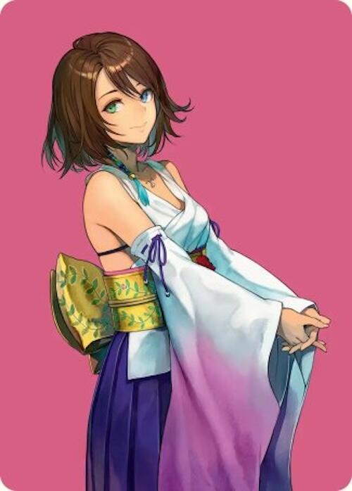 Yuna, Hope of Spira Art Card [FINAL FANTASY Art Series] | Gear Gaming Bentonville
