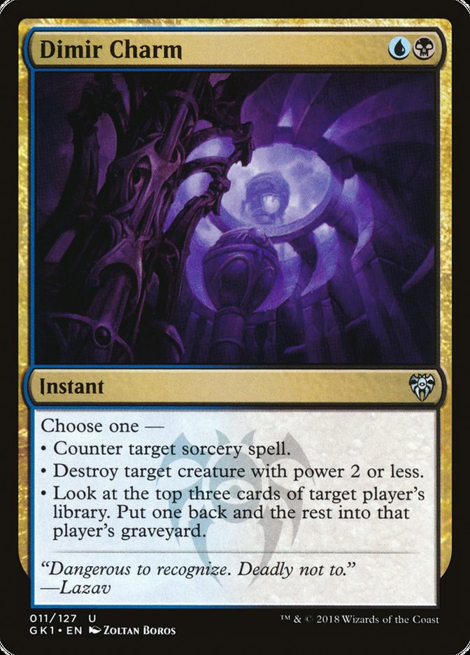 Dimir Charm [Guilds of Ravnica Guild Kit] | Gear Gaming Bentonville