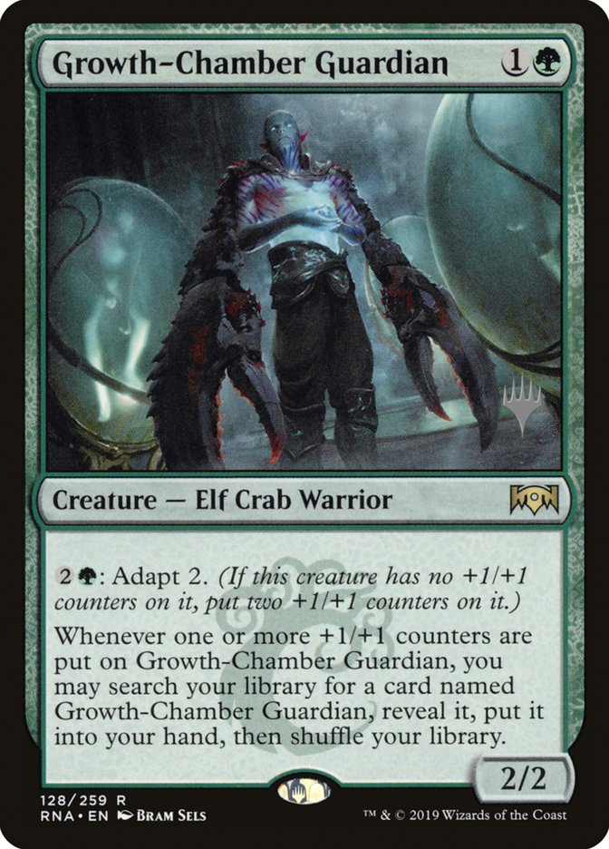 Growth-Chamber Guardian (Promo Pack) [Ravnica Allegiance Promos] | Gear Gaming Bentonville