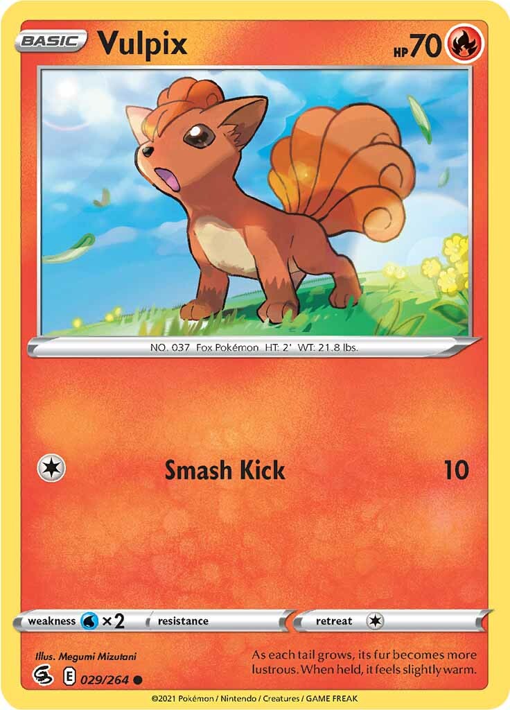 Vulpix (029/264) [Sword & Shield: Fusion Strike] | Gear Gaming Bentonville