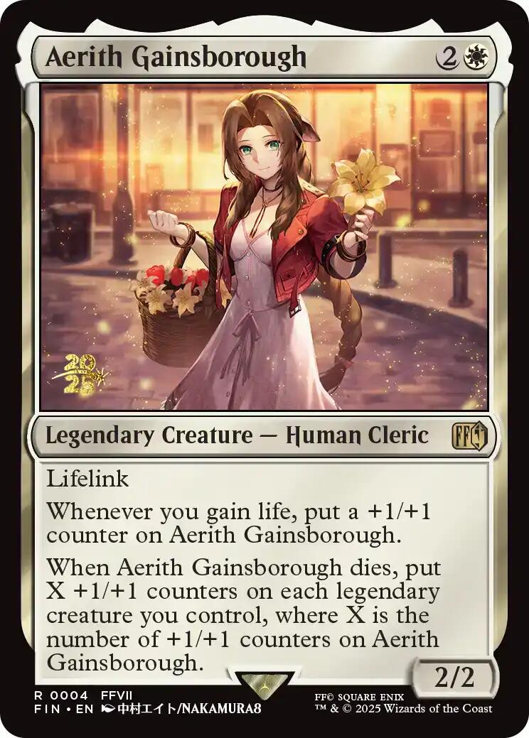 Aerith Gainsborough [FINAL FANTASY Prerelease Promo] | Gear Gaming Bentonville