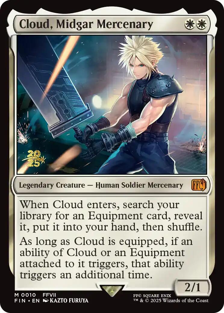 Cloud, Midgar Mercenary [FINAL FANTASY Prerelease Promo] | Gear Gaming Bentonville