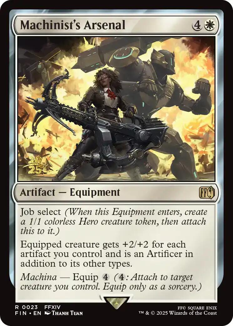 Machinist's Arsenal [FINAL FANTASY Prerelease Promo] | Gear Gaming Bentonville