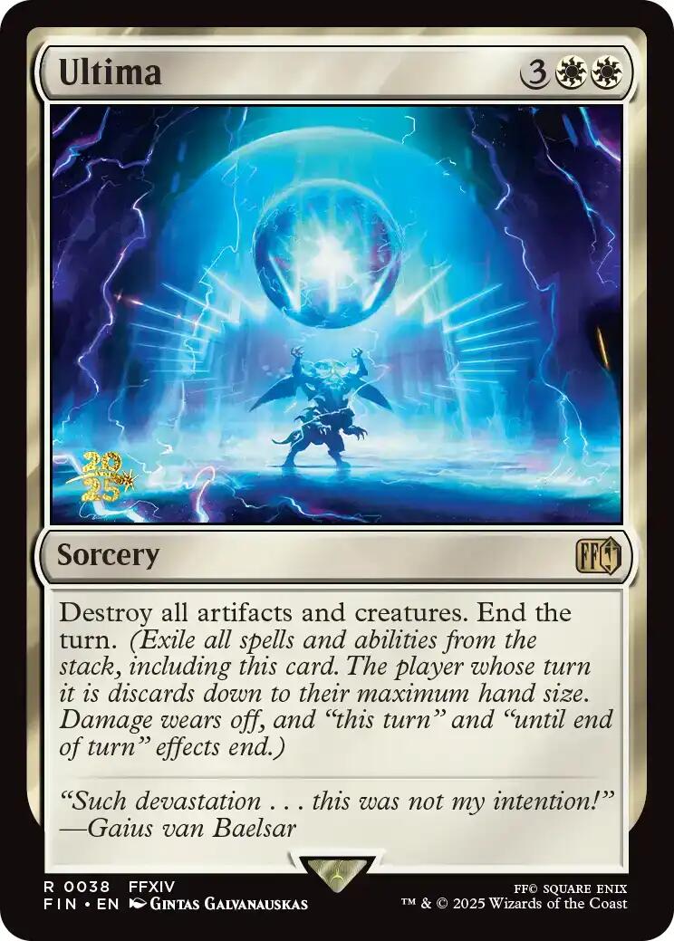 Ultima [FINAL FANTASY Prerelease Promo] | Gear Gaming Bentonville