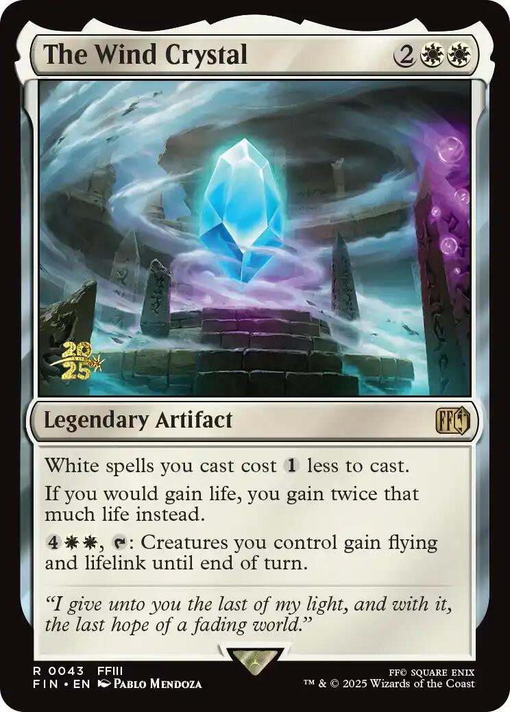 The Wind Crystal [FINAL FANTASY Prerelease Promo] | Gear Gaming Bentonville