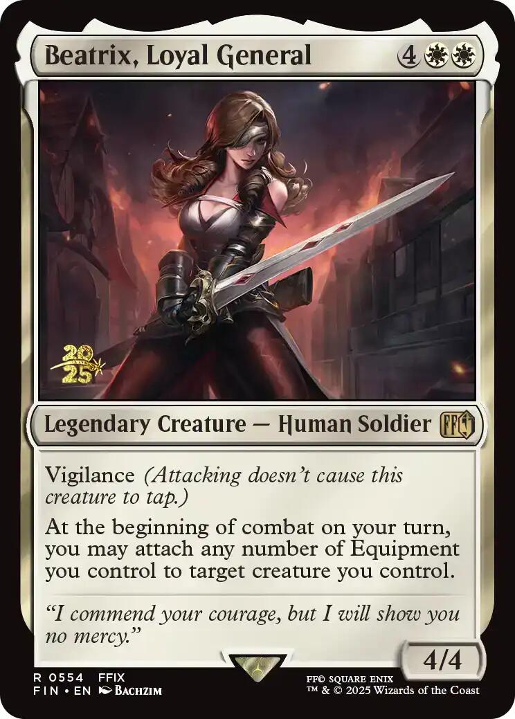 Beatrix, Loyal General [FINAL FANTASY Prerelease Promo] | Gear Gaming Bentonville