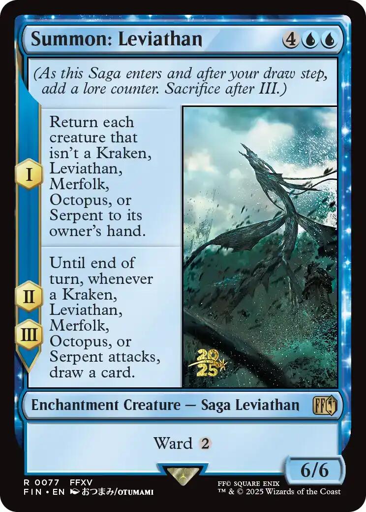 Summon: Leviathan [FINAL FANTASY Prerelease Promo] | Gear Gaming Bentonville