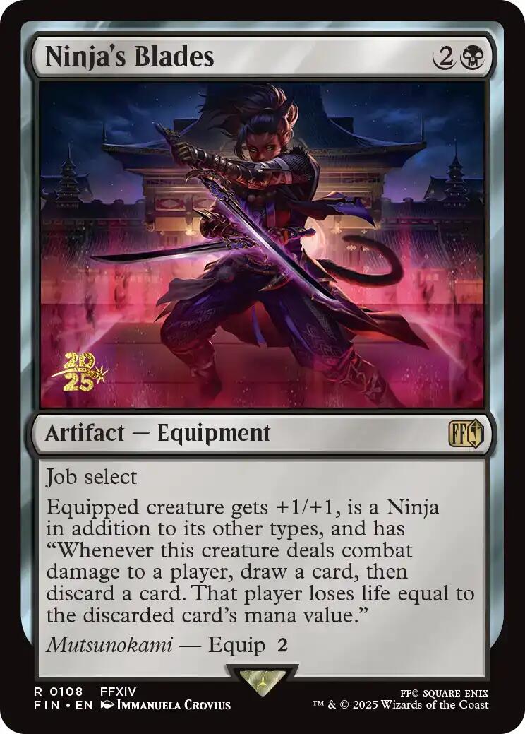 Ninja's Blades [FINAL FANTASY Prerelease Promo] | Gear Gaming Bentonville