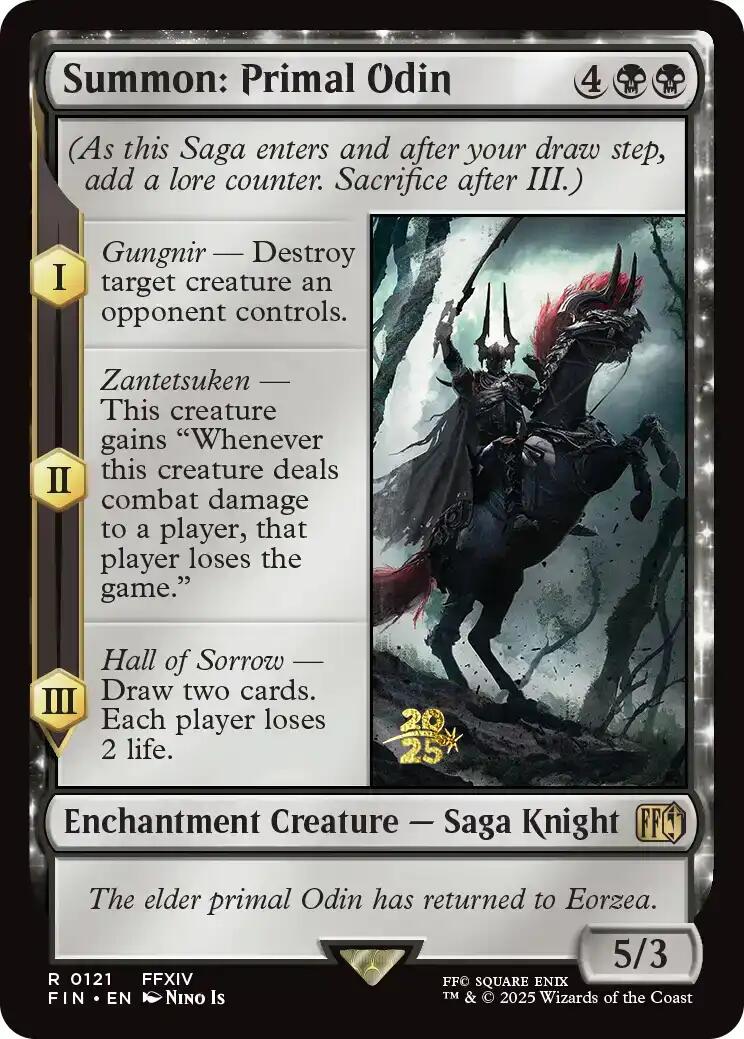 Summon: Primal Odin [FINAL FANTASY Prerelease Promo] | Gear Gaming Bentonville