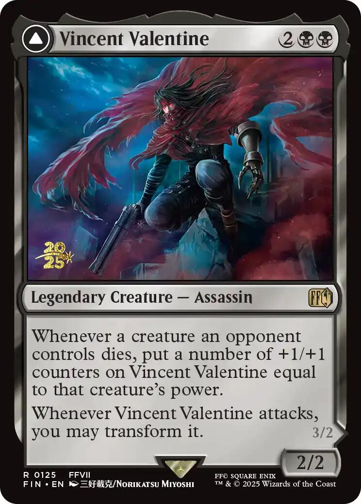 Vincent Valentine // Galian Beast [FINAL FANTASY Prerelease Promo] | Gear Gaming Bentonville