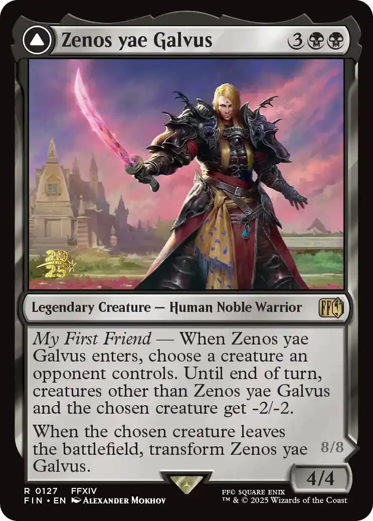 Zenos yae Galvus // Shinryu, Transcendent Rival [FINAL FANTASY Prerelease Promo] | Gear Gaming Bentonville