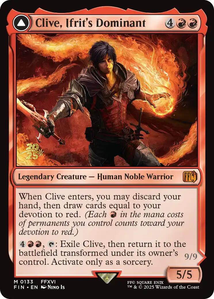 Clive, Ifrit's Dominant [FINAL FANTASY Prerelease Promo] | Gear Gaming Bentonville