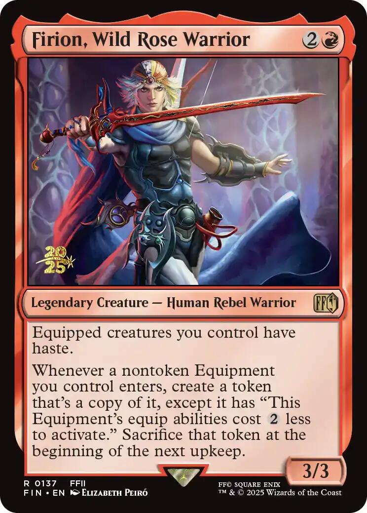 Firion, Wild Rose Warrior [FINAL FANTASY Prerelease Promo] | Gear Gaming Bentonville