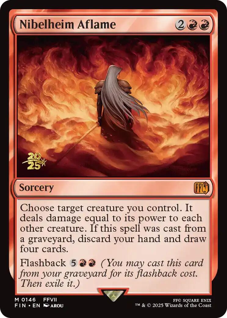 Nibelheim Aflame [FINAL FANTASY Prerelease Promo] | Gear Gaming Bentonville