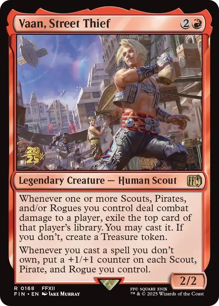 Vaan, Street Thief [FINAL FANTASY Prerelease Promo] | Gear Gaming Bentonville
