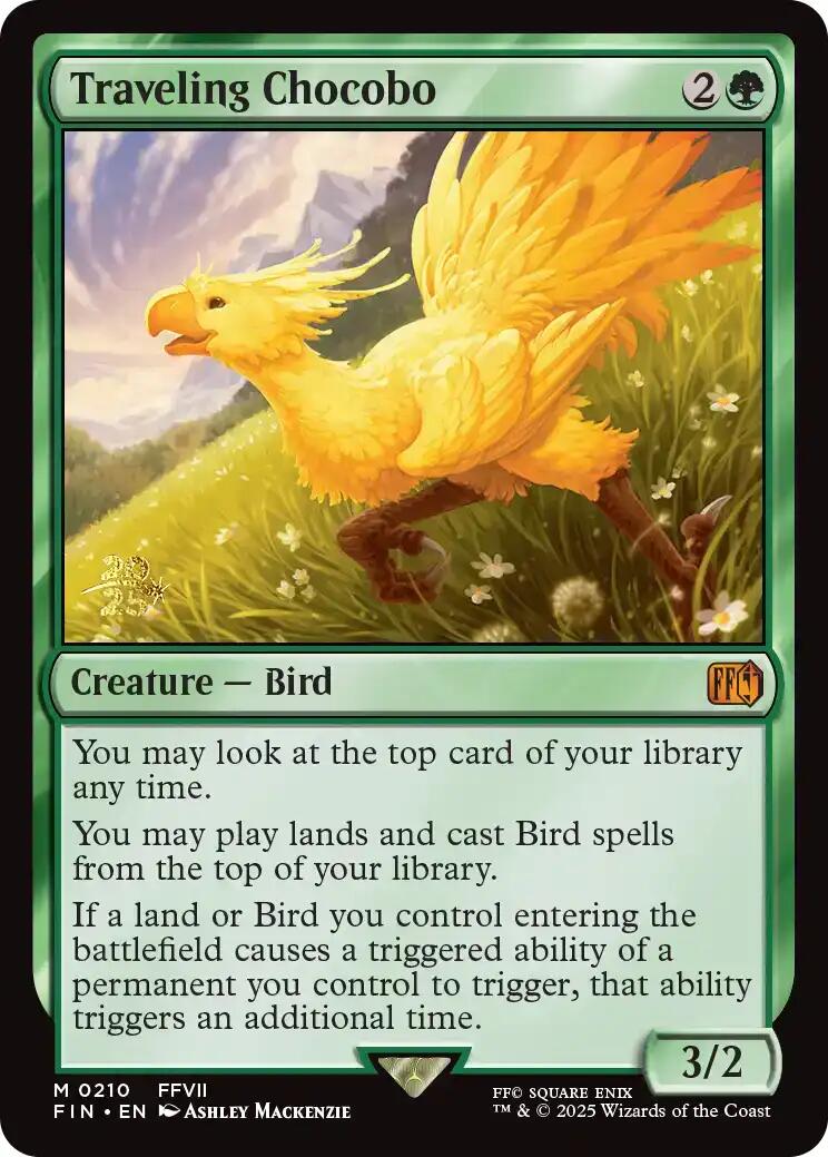 Traveling Chocobo [FINAL FANTASY Prerelease Promo] | Gear Gaming Bentonville
