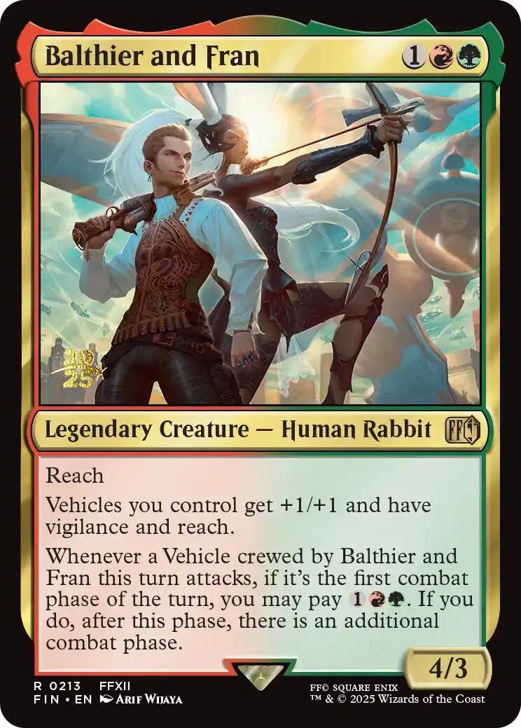 Balthier and Fran [FINAL FANTASY Prerelease Promo] | Gear Gaming Bentonville