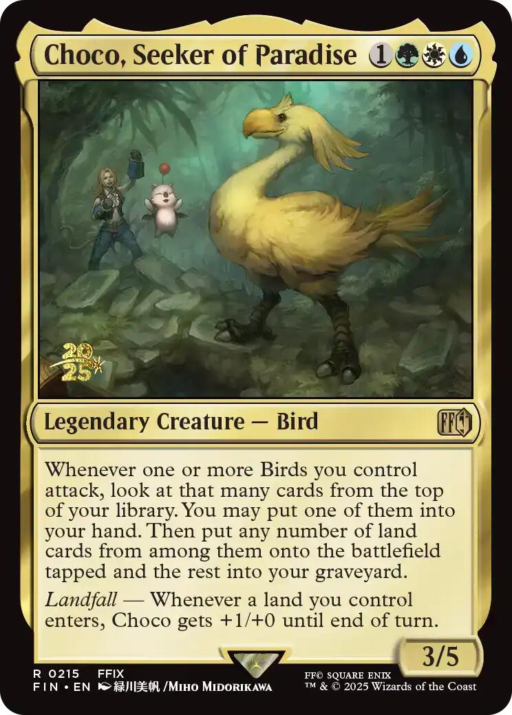 Choco, Seeker of Paradise [FINAL FANTASY Prerelease Promo] | Gear Gaming Bentonville
