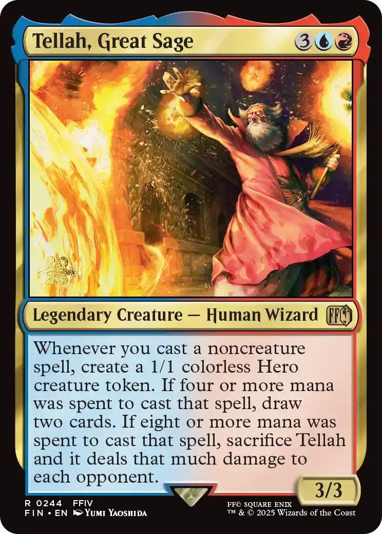 Tellah, Great Sage [FINAL FANTASY Prerelease Promo] | Gear Gaming Bentonville