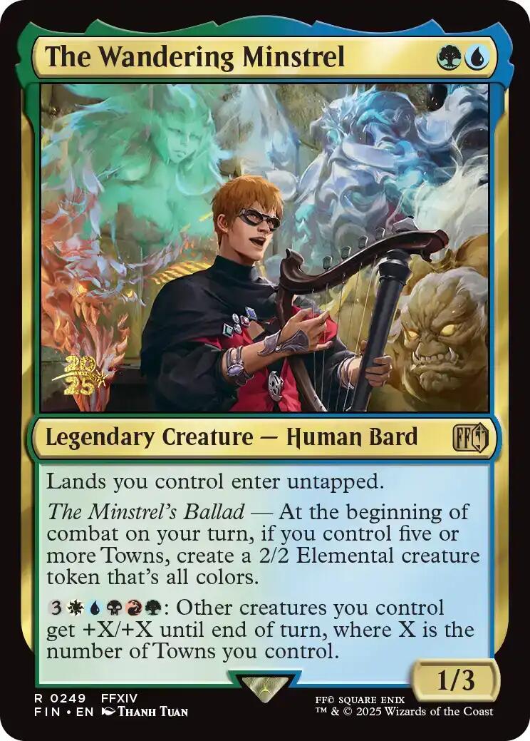 The Wandering Minstrel [FINAL FANTASY Prerelease Promo] | Gear Gaming Bentonville
