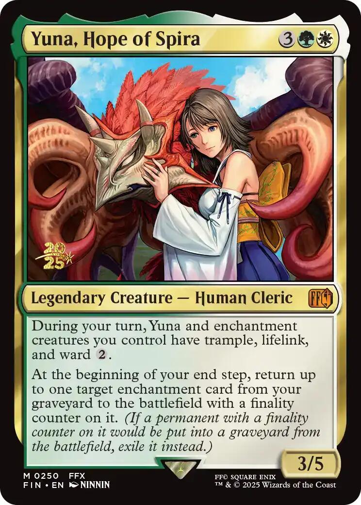 Yuna, Hope of Spira [FINAL FANTASY Prerelease Promo] | Gear Gaming Bentonville