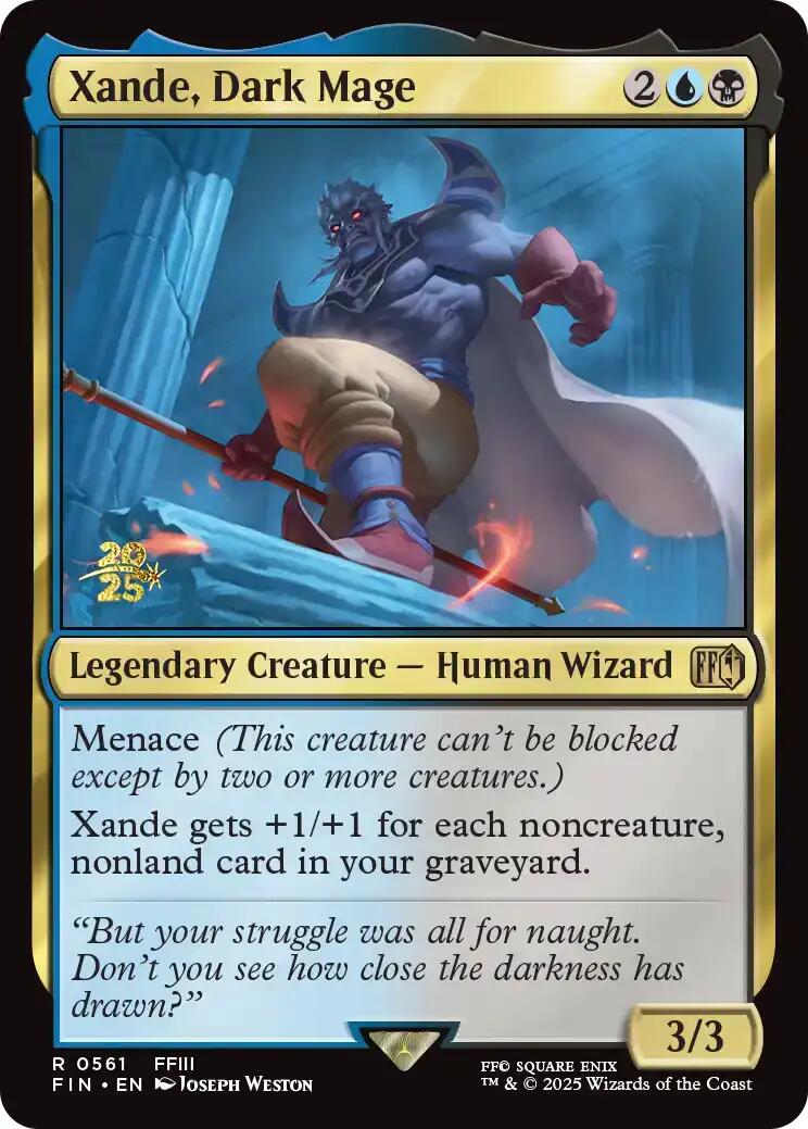 Xande, Dark Mage [FINAL FANTASY Prerelease Promo] | Gear Gaming Bentonville