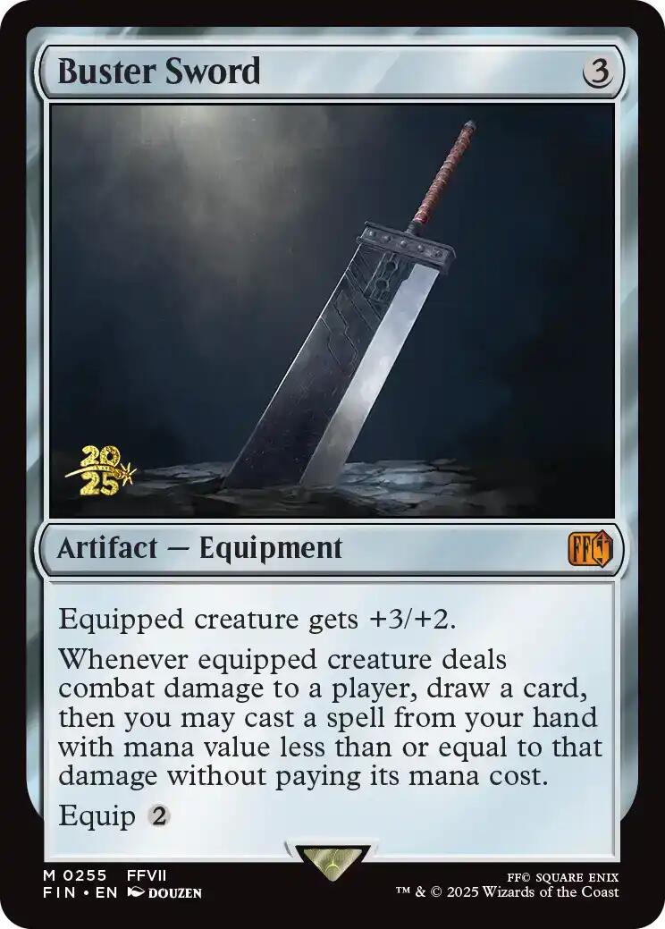 Buster Sword [FINAL FANTASY Prerelease Promo] | Gear Gaming Bentonville