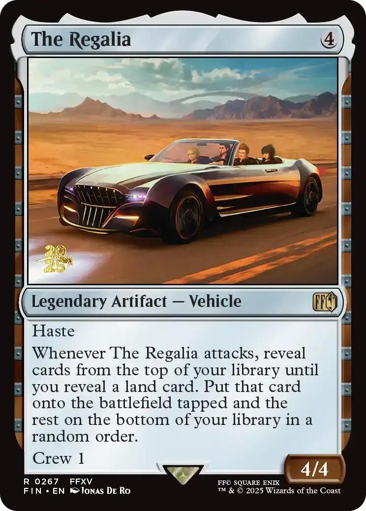 The Regalia [FINAL FANTASY Prerelease Promo] | Gear Gaming Bentonville