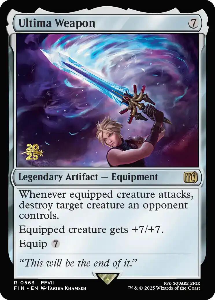 Ultima Weapon [FINAL FANTASY Prerelease Promo] | Gear Gaming Bentonville