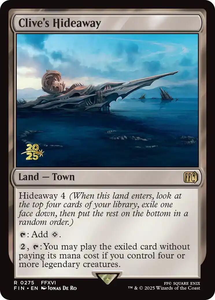 Clive's Hideaway [FINAL FANTASY Prerelease Promo] | Gear Gaming Bentonville