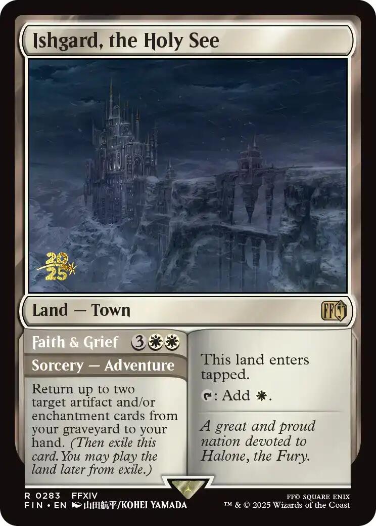 Ishgard, the Holy See [FINAL FANTASY Prerelease Promo] | Gear Gaming Bentonville