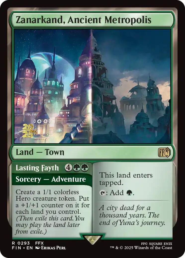 Zanarkand, Ancient Metropolis [FINAL FANTASY Prerelease Promo] | Gear Gaming Bentonville