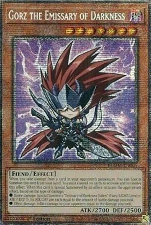 Gorz the Emissary of Darkness (Starlight Rare) [BLMM-EN005] Starlight Rare | Gear Gaming Bentonville