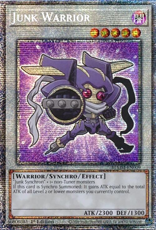 Junk Warrior (Starlight Rare) [BLMM-EN009] Starlight Rare | Gear Gaming Bentonville