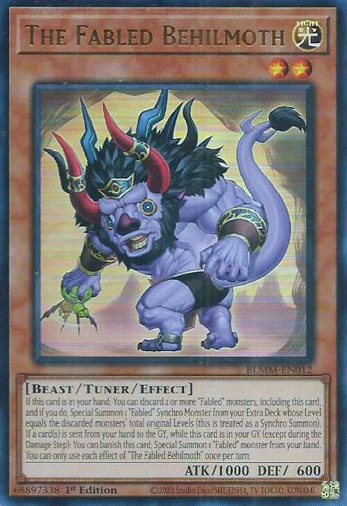 The Fabled Behilmoth [BLMM-EN012] Ultra Rare | Gear Gaming Bentonville