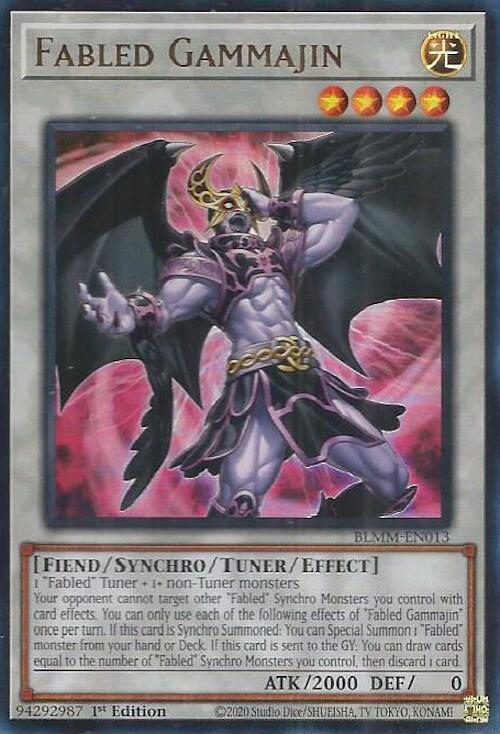 Fabled Gammajin [BLMM-EN013] Ultra Rare | Gear Gaming Bentonville