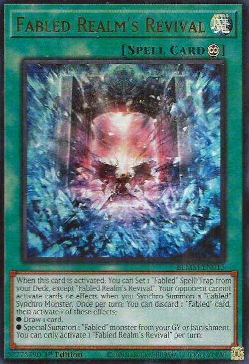 Fabled Realm's Revival [BLMM-EN015] Ultra Rare | Gear Gaming Bentonville