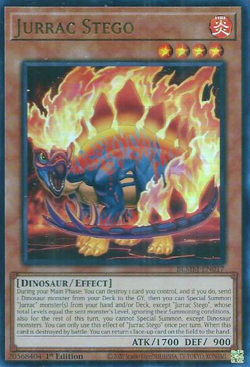 Jurrac Stego [BLMM-EN017] Ultra Rare | Gear Gaming Bentonville