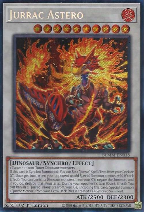 Jurrac Astero [BLMM-EN018] Secret Rare | Gear Gaming Bentonville