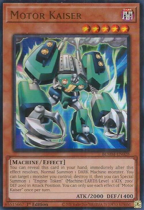 Motor Kaiser [BLMM-EN028] Ultra Rare | Gear Gaming Bentonville