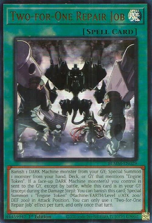Two-for-One Repair Job [BLMM-EN029] Ultra Rare | Gear Gaming Bentonville