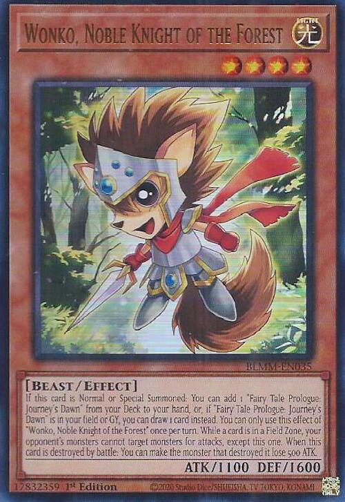 Wonko, Noble Knight of the Forest [BLMM-EN035] Ultra Rare | Gear Gaming Bentonville