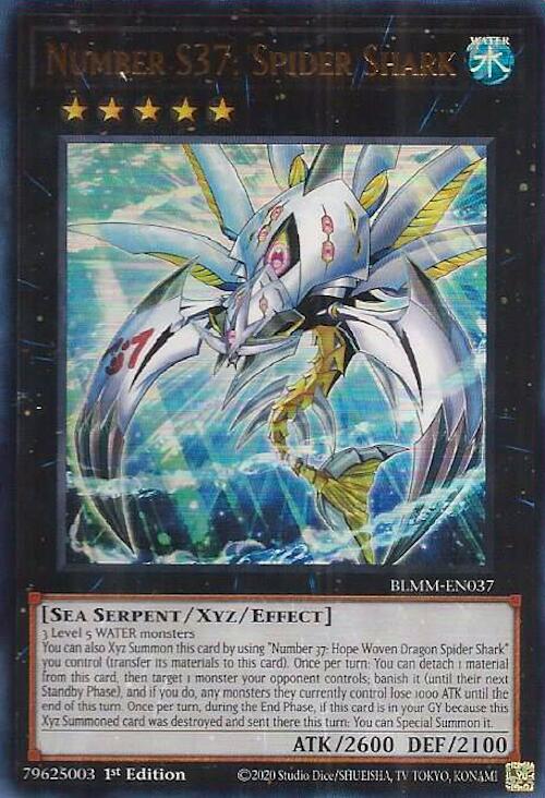 Number S37: Spider Shark [BLMM-EN037] Ultra Rare | Gear Gaming Bentonville