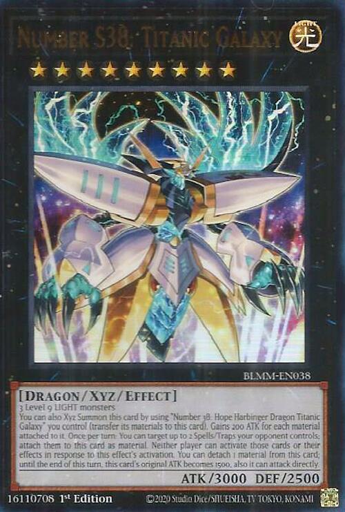 Number S38: Titanic Galaxy [BLMM-EN038] Ultra Rare | Gear Gaming Bentonville