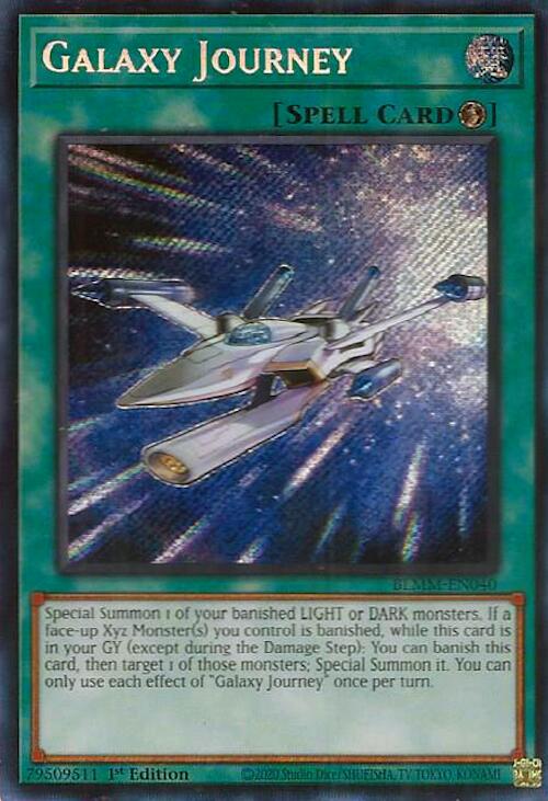 Galaxy Journey [BLMM-EN040] Secret Rare | Gear Gaming Bentonville