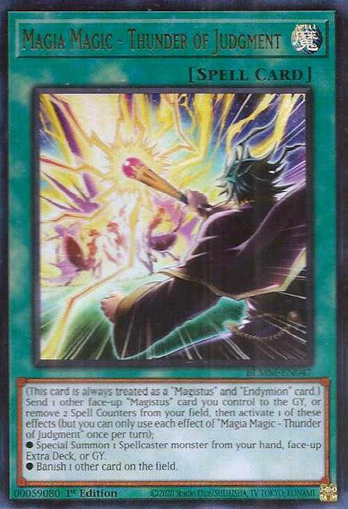 Magia Magic - Thunder of Judgment [BLMM-EN047] Ultra Rare | Gear Gaming Bentonville