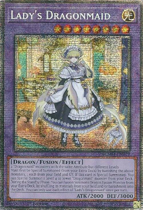 Lady's Dragonmaid (Starlight Rare) [BLMM-EN049] Starlight Rare | Gear Gaming Bentonville