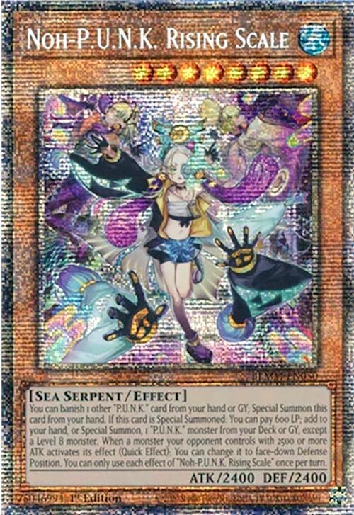 Noh-P.U.N.K. Rising Scale (Starlight Rare) [BLMM-EN050] Starlight Rare | Gear Gaming Bentonville